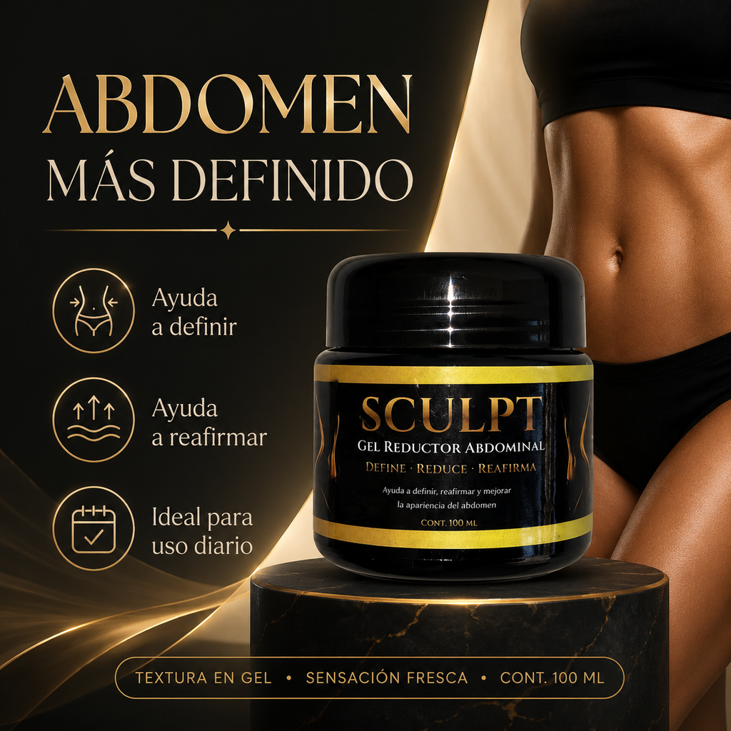 Gel reductor de abdomen Sculpt (100ml)